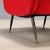 Vintage Red Velvet Chair, 1960s For Sale - Image 6 of 10