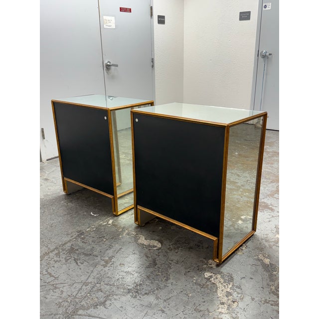 Glass Julian Chichester Temple Nightstands, Pair For Sale - Image 7 of 12