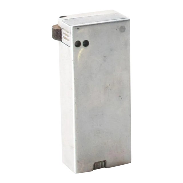 1940s Art Deco Cigarette Lighter Aluminum Block Lift Arm For Sale