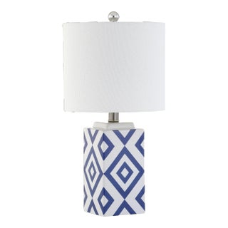 LyDiameter Table Lamp - White & Blue For Sale