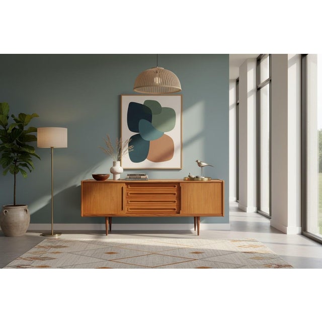 Vintage Danish Teak Sideboard by Johannes Andersen for Uldum Furniture Factory, 1960s For Sale - Image 12 of 18
