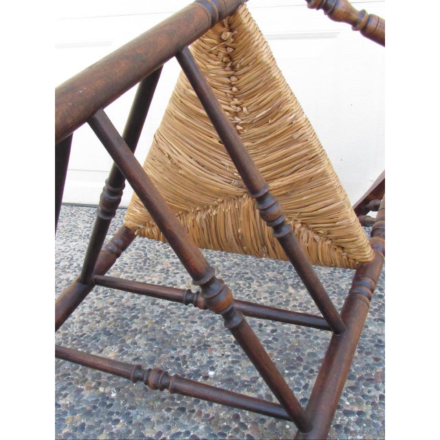 Antique English Triangular Spindle Chair For Sale - Image 16 of 17