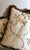 Vintage Silk & Velvet Italian Embroidered Pillows- a Pair For Sale - Image 4 of 11