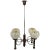 1970s Italian Mazzega Glass Chrome Chandelier For Sale - Image 12 of 12