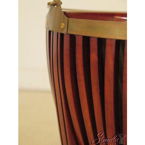 1990s Regency Style Wine Cooler or Pin Mahogany For Sale - Image 5 of 10