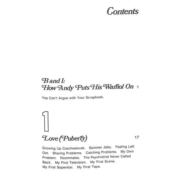 "The Philosophy of Andy Warhol (From a to B & Back Again)" 1975 Warhol, Andy For Sale In New York - Image 6 of 7