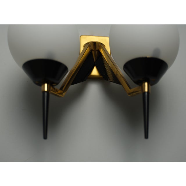 Mid-Century Modern Italian Wall Sconces from Stilnovo, 1950s, Set of 2 For Sale - Image 4 of 8