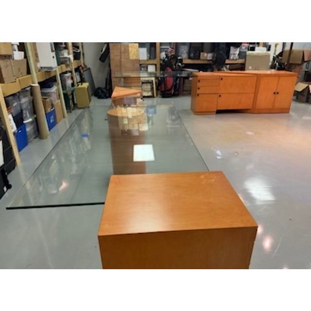 Cantoni Late 20th Century Mid Century Ex Large Cantoni Movable Office Desk Storage File U or L Shape For Sale - Image 4 of 12