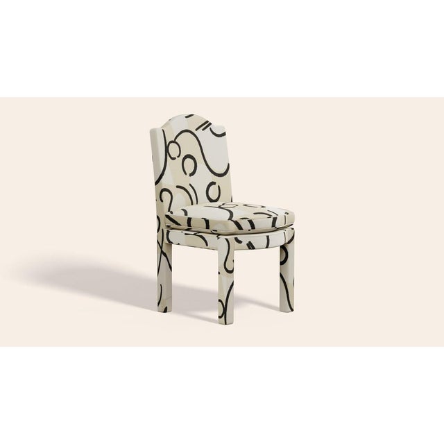 Contemporary Coconut Leo Dining Chairs by Ceraudo, Set of 2 For Sale - Image 3 of 8