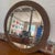 Danish Round Wicker Mirror, 1960s For Sale - Image 5 of 6