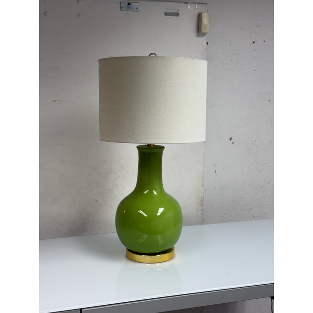 Modern Safavieh Paris Ceramic Table Lamp For Sale - Image 3 of 12