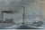 Early 20th Century Italian School Early 20th Century "Ss Dochra". 27" X 35' Titled Lower Center. Gouache, Framed For Sale - Image 5 of 6