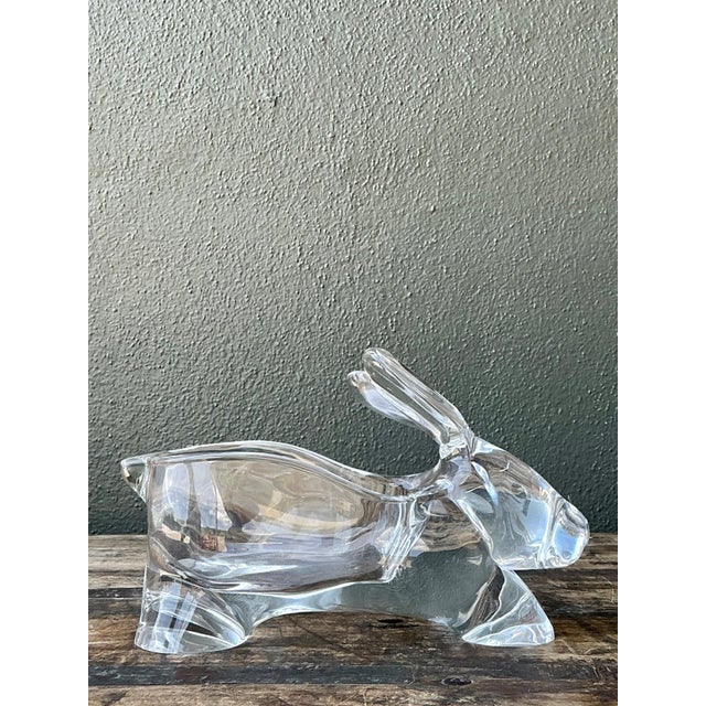 Vintage Lucite Rabbit Planter For Sale - Image 12 of 18