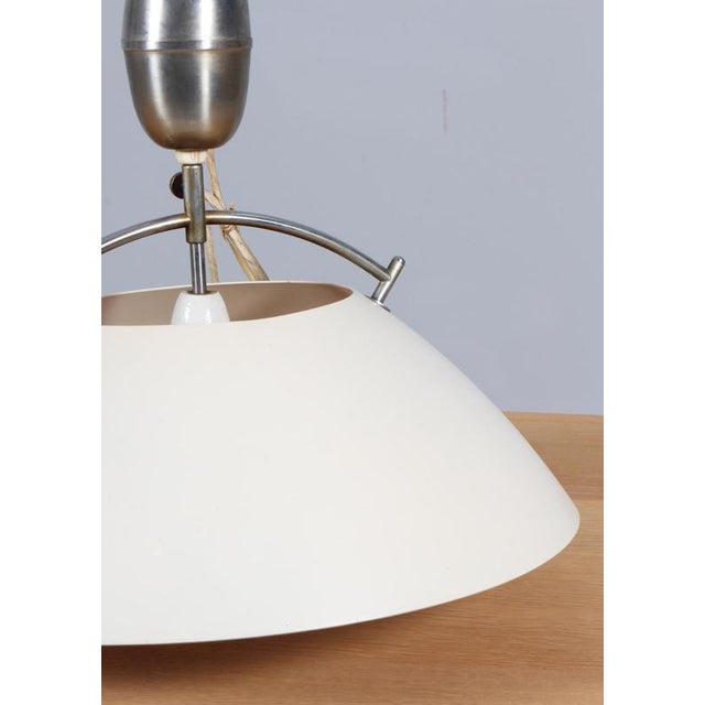 1970s Pendant in White Aluminium from Hans J. Wegner, 1970s For Sale - Image 5 of 8