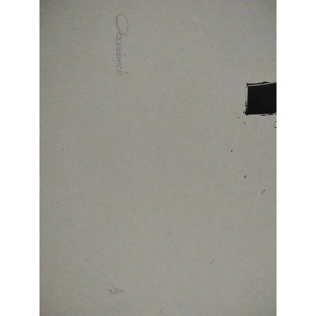 This artwork includes a certificate of authenticity and is hand-signed by the artist. Ink on cardboard. This piece has an...