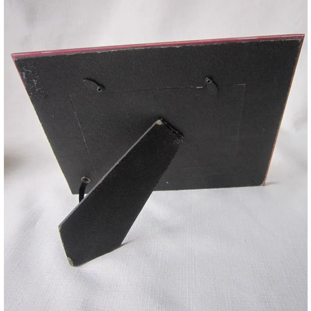 70's Glass Picture Frame For Sale - Image 4 of 6