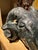 Vintage Patinated Plaster Rams Head Sculpture in the Neoclassical Taste For Sale - Image 6 of 11