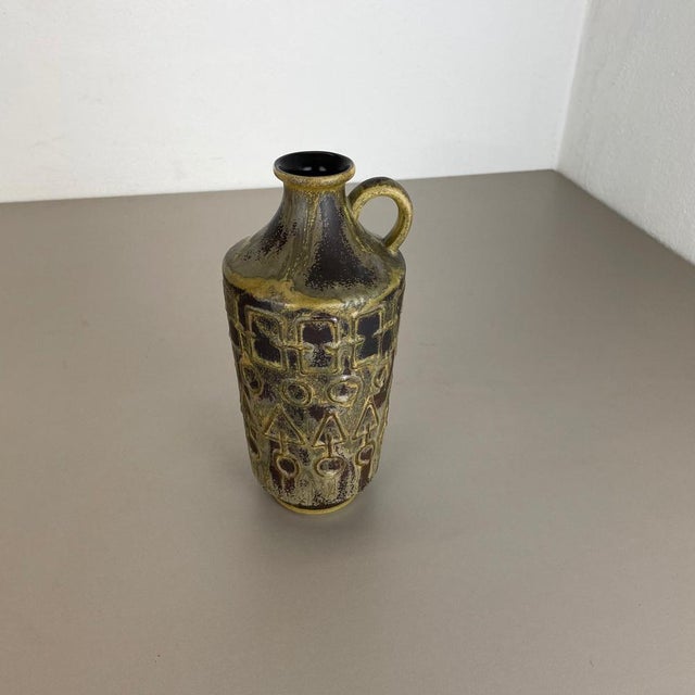 Vintage Abstract Ceramic Pottery Vase from Simon Peter Gerz, Germany, 1960s For Sale - Image 4 of 16