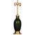 Mid 20th Century Barovier & Toso 1940s Emerald Aventurine Glass Lamp For Sale - Image 5 of 5