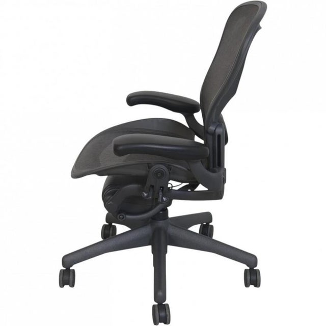 Black Aaron Office Chair by Herman Miller For Sale - Image 10 of 12