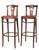 Mid 20th Century Mid 20th Century Pr. Bentwood Counter Stools by Thonet For Sale - Image 5 of 13