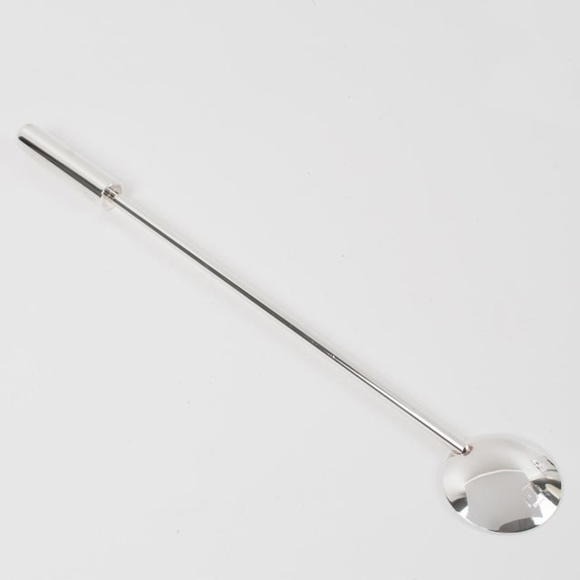 Gorham Silver Plate and Glass Barware Martini Cocktail Pitcher For Sale - Image 13 of 14