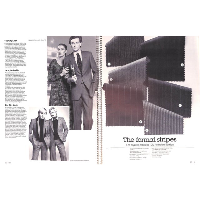 1970s Sir Men's International Fashion Journal 1978 No. 1 For Sale - Image 5 of 11
