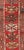 Antique Kazak Runner With Seven Medallions and Tribal Design in Red Background For Sale - Image 4 of 8
