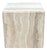 Vintage Italian Modern Travertine Cube Side Table or Pedestal For Sale