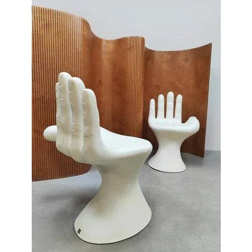 You will be carried on hands with this crazy new design hand chair. What an eye-catcher! As a successor to the wooden hand...