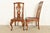 Henredon Georgian Carved Oak and Cane Dining Chairs, Set of Four For Sale - Image 10 of 14