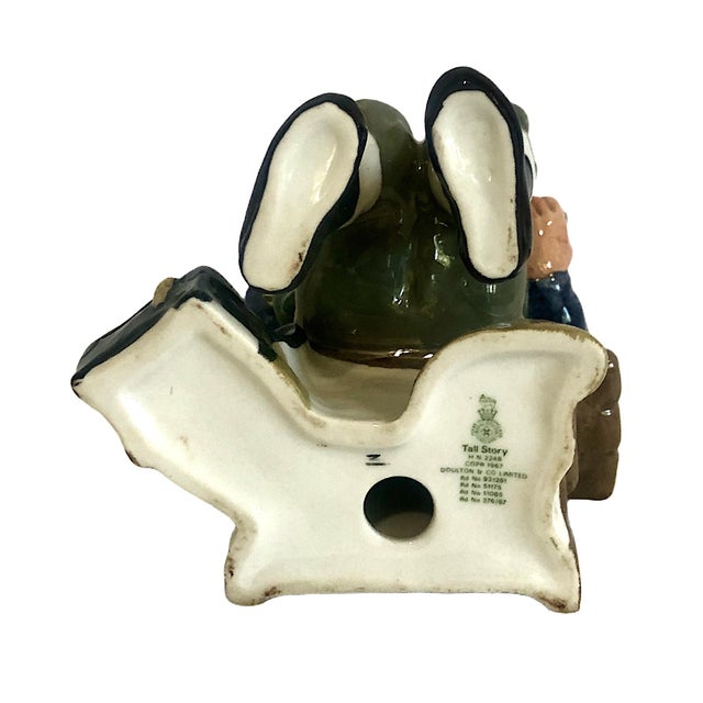 Ceramic Royal Doulton’s Sailor Figurine Telling His “Tall Story” For Sale - Image 7 of 8