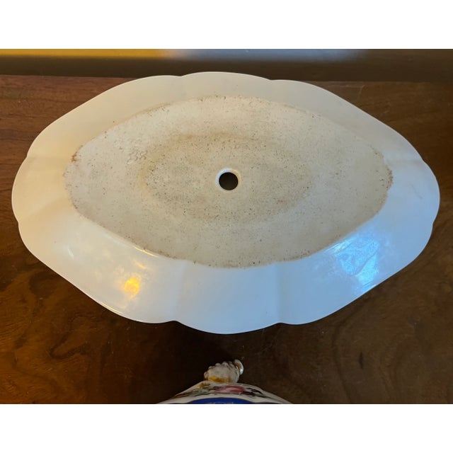 Antique 19th Century Paris Porcelain Sauce Tureen For Sale - Image 10 of 12