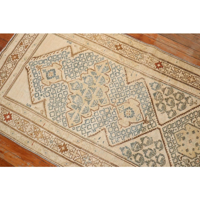 An antique persian serab runner from the early 20th century Details rug no. r5658 size 3' 5" x 12' (104 x 366 cm)
