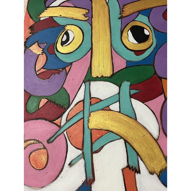 ArpVerdeacqua, My Colorful Thoughts, Acrylic on Canvas For Sale