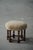 A charming and sculptural stool, crafted by a Danish cabinetmaker during the 1950s. The stool features a distinctive...