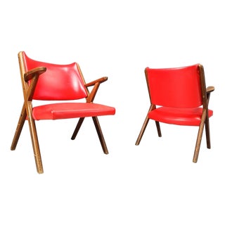 Mid-Century Armchairs from Dal Vera, 1960s, Set of 2 For Sale