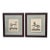 Vintage Carlo Noli Equestrian Etchings Framed Prints - A Pair For Sale