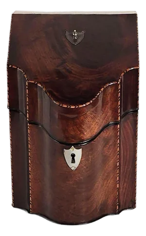 Georgian Cutlery Box in Mahogany, Circa 1790