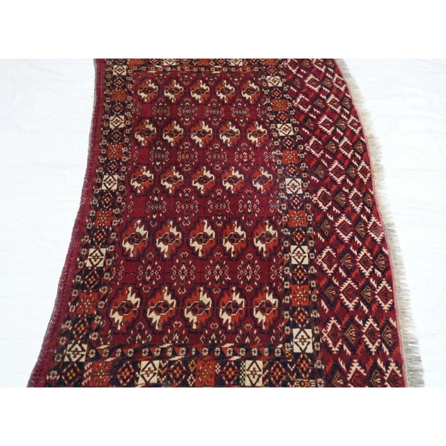 Antique Turkmen Rug 2'3'' x 4' For Sale - Image 9 of 11