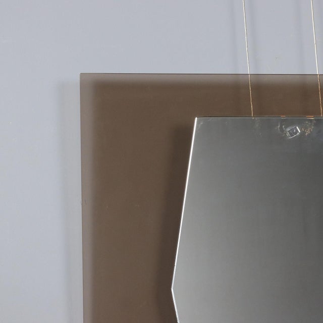 Vintage Italian Wall Mirror, 1960s For Sale - Image 4 of 10