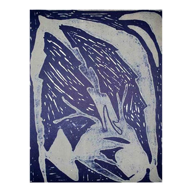 Dominique Labauvie Lithograph N8-4 Noise 1988 For Sale