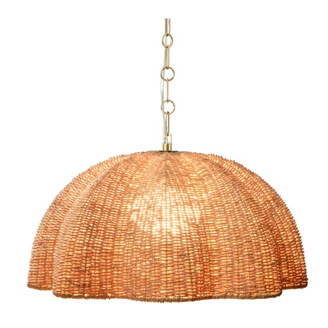 Jamie Young Rosemary Pendant, Small Natural For Sale - Image 4 of 7