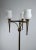 Mid-Century Modern French Floor Lamp with Three Lights in Bronze and Brass, 1950s For Sale - Image 3 of 9