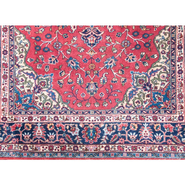 Textile Early 20th Century Turkish Sparta Rug For Sale - Image 7 of 16
