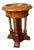 French Neoclassical Pedestal Jardinière in Burl Wood and Amaranth by Maison Rémy, Paris, 1986 For Sale