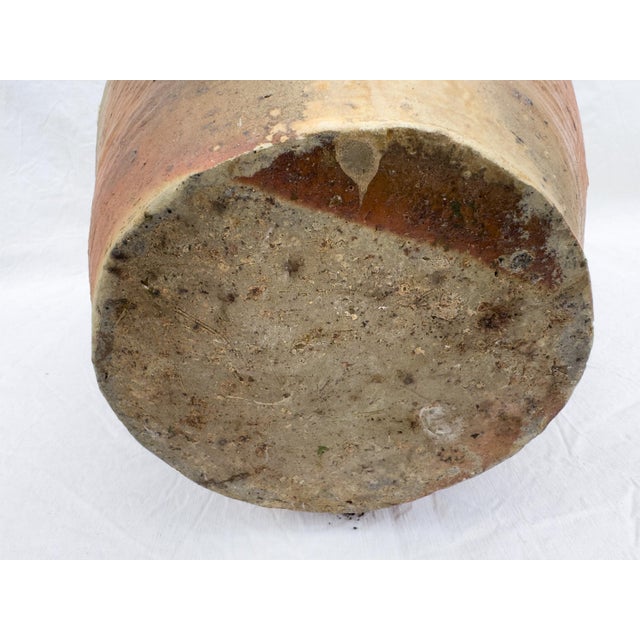 Antique French Stoneware Vinegar Jar / Floor Vase, Poitou, C. 1900 For Sale - Image 18 of 18