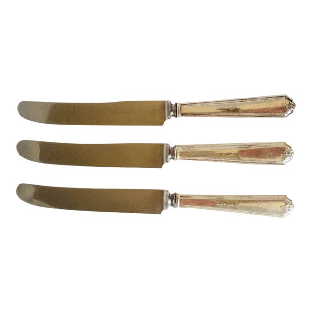 Silver Plate "Gorham " Dinner Knives Set of 3 Chairish