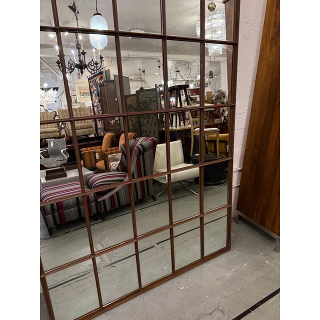 Restoration Hardware Palladian Arched Windowpane Mirror For Sale In San Francisco - Image 6 of 12