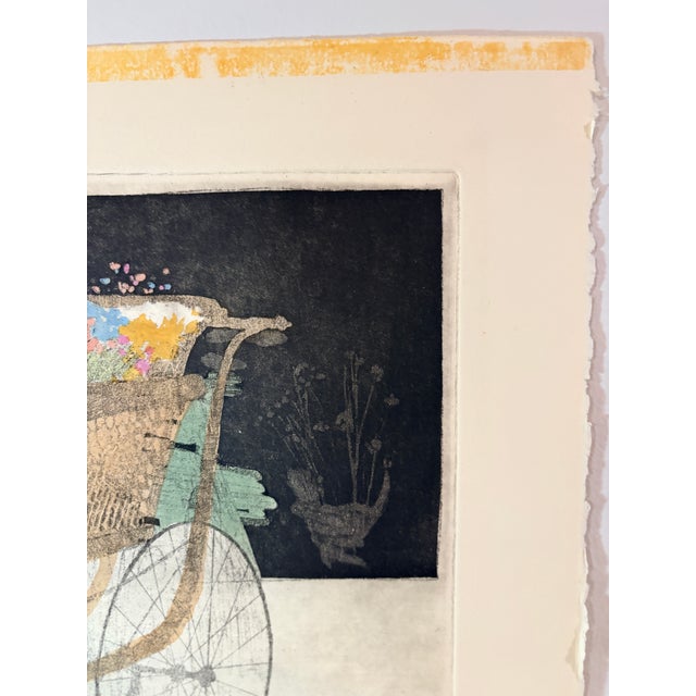 Late 20th Century Danny Phifer "Decorated Perambulator" Signed Limited Edition Original Etching 13/300 For Sale - Image 14 of 16